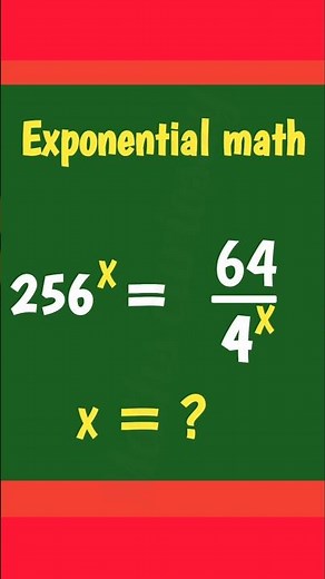 Exponential problem Solving