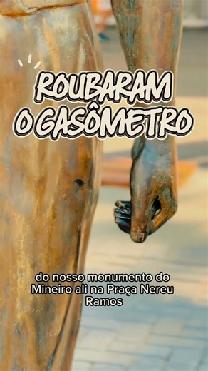 Sindicato dos Mineiros SC on Instagram: "🚨 VANDALISMO CRIMINOSO! Parte do Monumento aos Homens do Carvão, um dos maiores símbolos históricos de Criciúma (SC), foi roubado! Roubaram o gasômetro e tentaram furtar a picareta, em um ato covarde de desrespeito à história, à memória e aos trabalhadores que construíram esta cidade. Não se trata de “brincadeira” nem de “dano leve”. 👉 É crime contra o patrimônio público e histórico. As medidas legais já estão em andamento, e os responsáveis serão ident