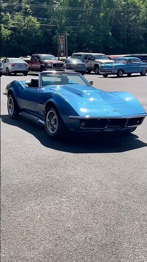 C3 Chevrolet Corvette Stingray with Side Pipes #classiccars #musclecar #performancecars