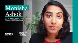 How is the U.S. International Development Finance Corporation working with the private sector to improve maternal health? Monisha Ashok, Associate Director of Health Initiatives, explains. #MaternityMatters #Sponsored by MSD for Mothers | Devex | Facebook