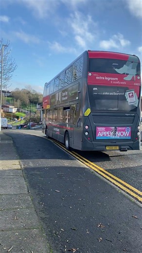 National Express West Midlands Enviro 400mmc 6963 Bus Route 13 Birmingham