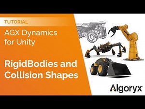 AGX Dynamics for Unity. Tutorial 2: RigidBodies and Shapes