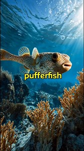 Did you know puffer fish can inflate their bodies to protect themselves? 🐡 follow know more for surprising ocean facts #facts #foryoupage #reelsviral #fyp #reels #viral #reelfyp | Knowmore