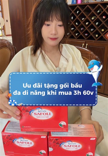 Mua combo 60v tặng gối bầu đa di năng, mẹ tranh thủ săn ngay nha #avisure #canxi #satbau #dha #canxibau
