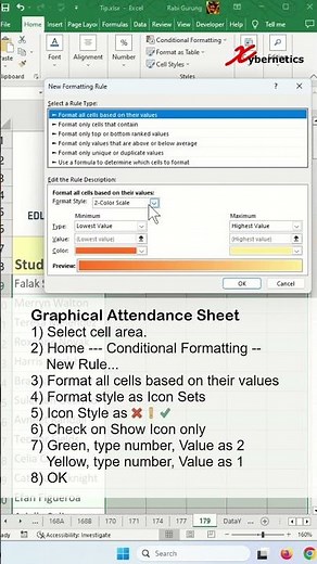 Attendant Sheet Template - Excel Tips and Tricks #shorts