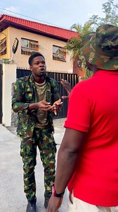 The full video, soldier man in trouble #lagos | World_best comedy