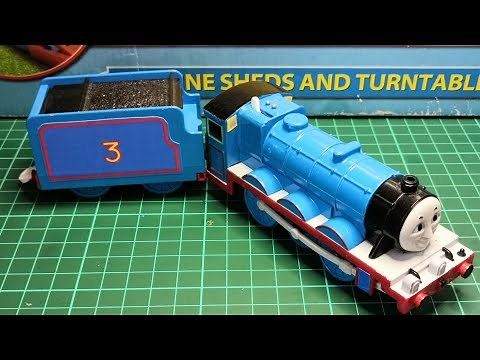 Making custom blue Henry trackmaster tomy