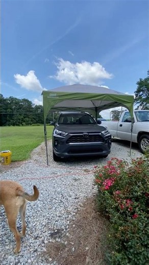 pop up canopy for working on cars