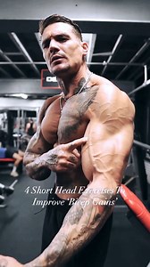 1.6K reactions · 108 shares | 4 short head bicep exercises to improve your ‘Bicep Gains#workout 1) DB spider curls 2) Wide grip ez bar curls 3) DB single arm preacher curls 4) DB incline curls (wide) These are some great exercises to add into your workouts to help you step up those arms! Cc @dickersonross | Gymm Flexx | Facebook