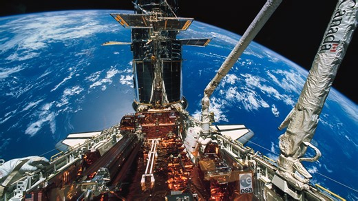 Hubble captures record-breaking jet from massive protostar