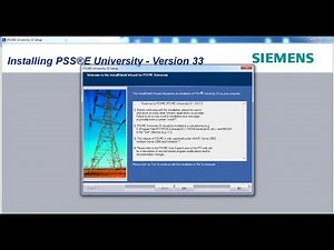 PSSE Tutorial #2 : PSS/E University Version Installation Tutorial