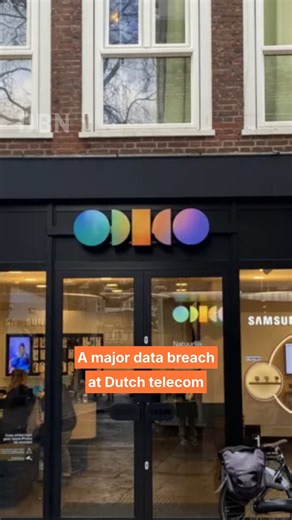 Dutch telecom provider Odido has confirmed a major data breach affecting millions of customers. Personal details were exposed, though services were not disrupted. Affected users will be notified by email. #netherlands #holland #europe #eu #odido #data | Dutch Breaking News