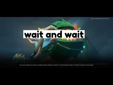 Wild rift Fix the current network connection is unstable