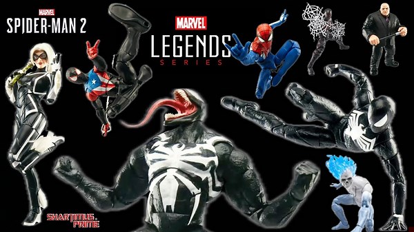 NEW Marvel Legends Spider-Man 2 GamerVerse Sony Video Game Figures & X-Force 2-Pack Revealed