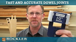 The Rockler Doweling Jig Kit with Bit and Stop Collar gives you a strong joint with perfectly flush faces, every time. That's thanks to two stops that let you reference off of the end or edge of your stock for perfect alignment. The stops also allow easy repeatability when batching parts, and dovetailed ways make it easy to slide the stop out of the way when it's not needed. A depth scale is molded into the back of the jig to make setting the drilling depth dead simple. Each jig includes a corre
