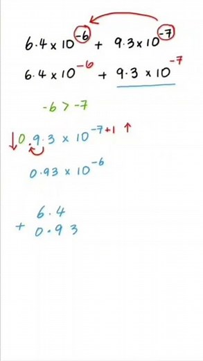 How to Add Scientific Notation with Different Exponents
