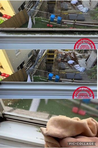 How to clean windows sills?