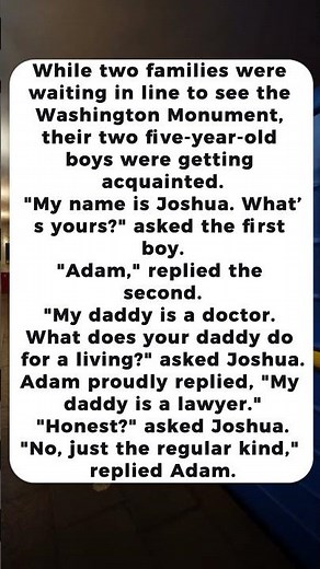 Honest Lawyer? Kids' Joke! 😂