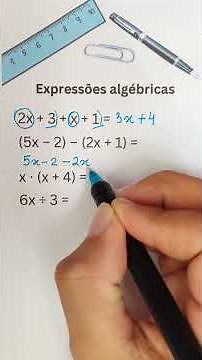 Algebraic expressions. #mathematics #algebra #lesson