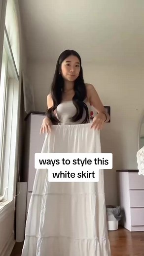 Stylish Ways to Wear a White Maxi Skirt - Summer Outfit Ideas