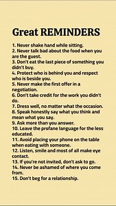 Reminders | Wisdom Words