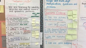 3rd Grade Math-Using Success Criteria