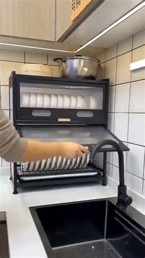 This Tiny Cabinet FIXES Your Kitchen Clutter in Seconds 🔥