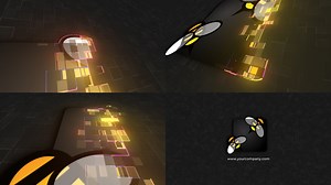 Pixel Scan Logo Reveal