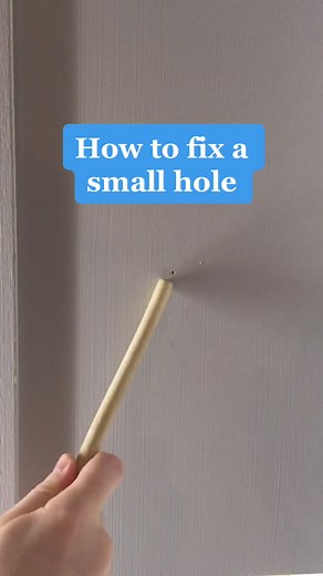 East tutorial on simple repairs #tutorials #tutorial #hole #donottrythisathome
