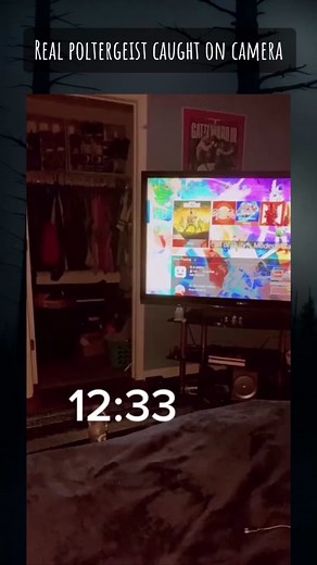 Real Poltergeist Caught on Camera