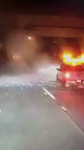 Video shows crash that took out I-90 overpass