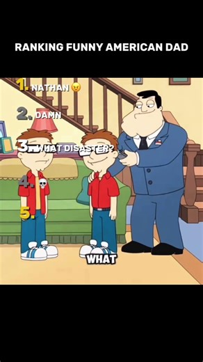 Ranking American Dad animation cartoon #family guy #americandad #ranking #usa