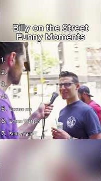 Billy on the Street Funny Moments