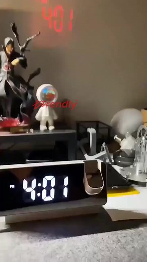 88K views · 395 reactions | Clearance SALE! Get the Smart Projection Clock — perfect for your home or office! It projects time on your ceiling or wall for an easy view anytime. Features Alarm, Snooze, Temperature Display, and more — all in one sleek design!  Free Delivery within 24–48 hrs all across Pakistan.  Click Shop Now & order yours before the stock runs out! | Trendly | Facebook