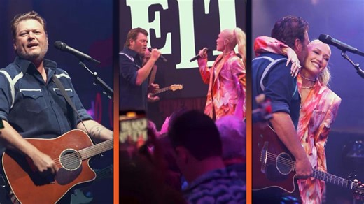 89K views · 2.1K reactions | Blake Shelton and Gwen Stefani sing a duet to celebrate the grand opening of his Ole Red restaurant in Las Vegas. | Entertainment Tonight | Facebook