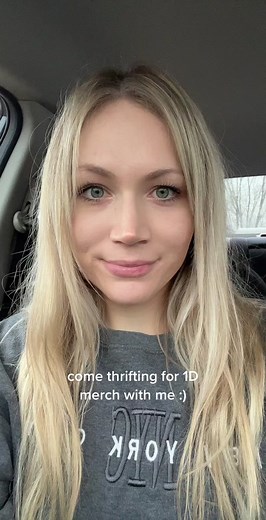 Thrifting for One Direction Merchandise