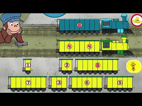 Curious George Train Station Game