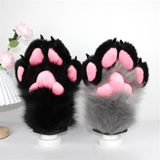 Dog Paws: Fursuit Handpaws, Plush Wolf Paws, Cosplay Handpaws, Wolf Handpaws, Puppy Handpaws - Etsy UK