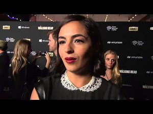 Alanna Masterson | The Walking Dead Premiere | AfterBuzz TV Red Carpet Interviews