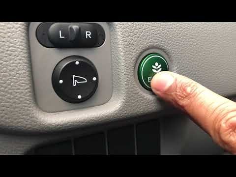 Honda Pilot - Turning on/off economy mode to save gas