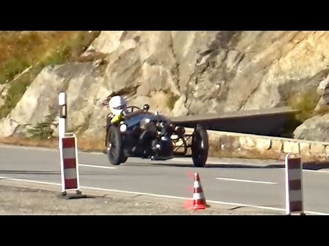 Morgan Super Aero 3-Wheeler (1929) in Hillclimb - Great Sound