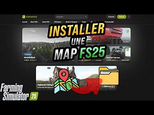 🚜 Farming Simulator 25 : Installer une Map Mod avec KingMods (Tuto Facile FS25) 🚜