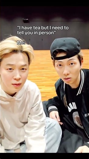 When someone has the tea 🏃🏻‍♀️ #bts #btsmemes #memes #jimin #rm