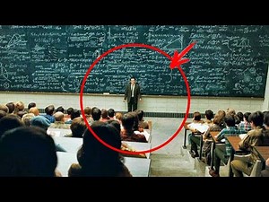 A slacker was 20 minutes late and received two math problems… His solutions shocked his professor.