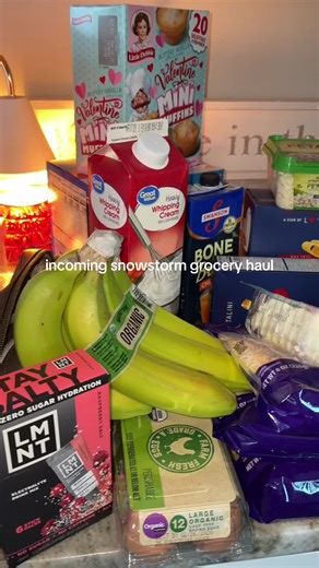 Preparing for a Snowstorm: Grocery Haul Tips