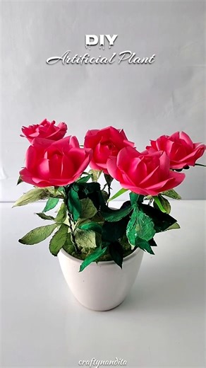 DIY planter #shorts #viralshorts #diyplanters #artificialplants #handmade #craftideas