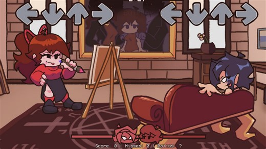 【FNF优质模组】这是在画裸画吗？Panda Keymapper