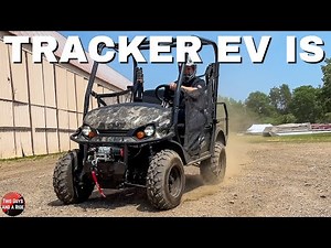 Tracker's New Electric Side by Side: Get Dirty with the EV IS