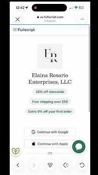 How to access my high quality vitamin store via Fullscript