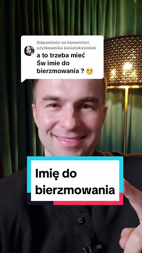 Wybór imienia do bierzmowania - Julia czy Sebastian?